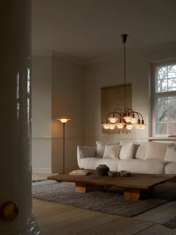 PH 3½-2½ floor lamp Centenary Edition - Amber-opal white - Louis Poulsen