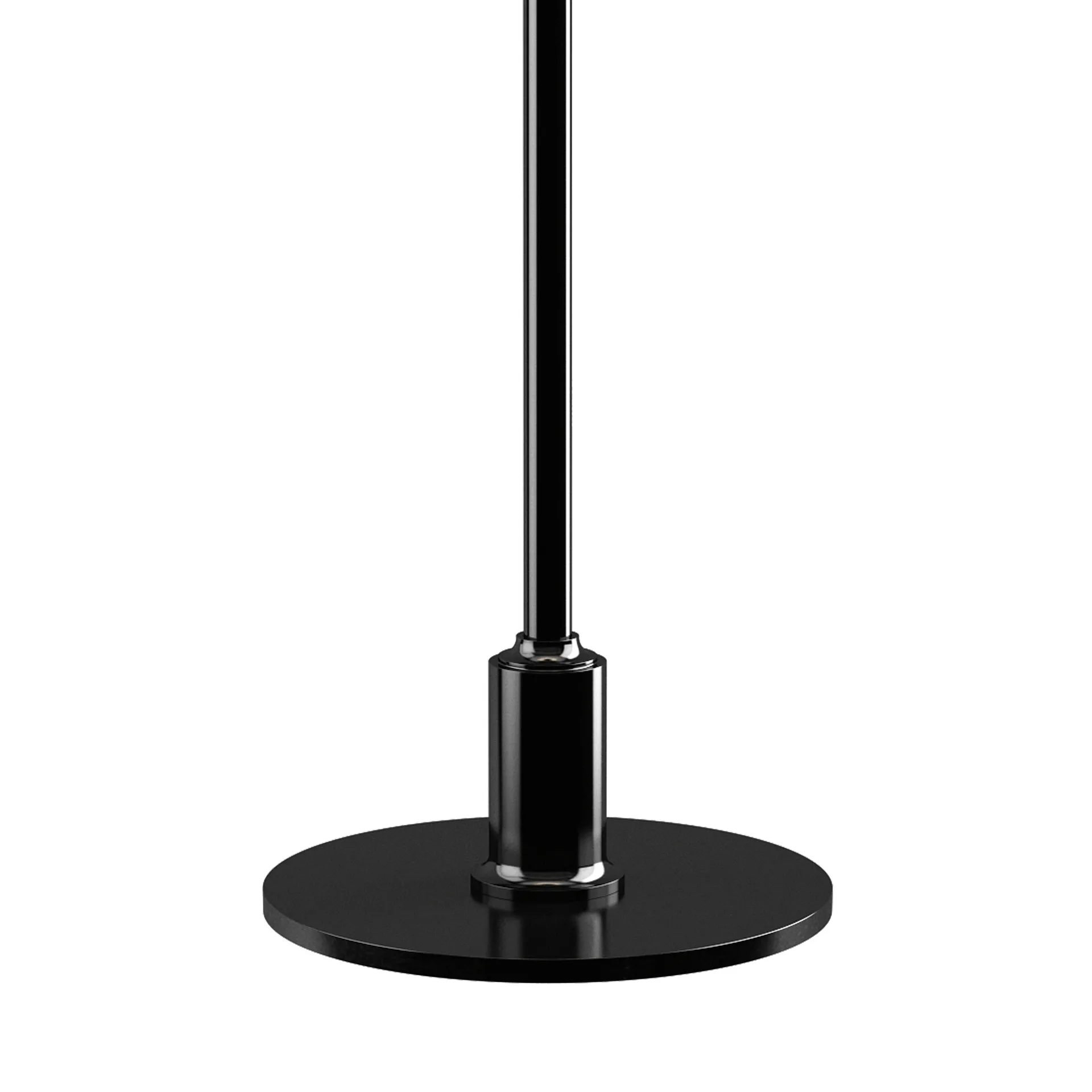 PH 3½-2½ opalglass table lamp, Black Louis Poulsen