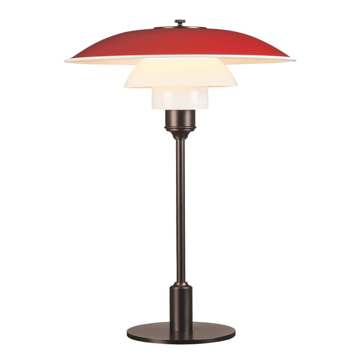 PH 3½-2½ table lamp - Red - Louis Poulsen