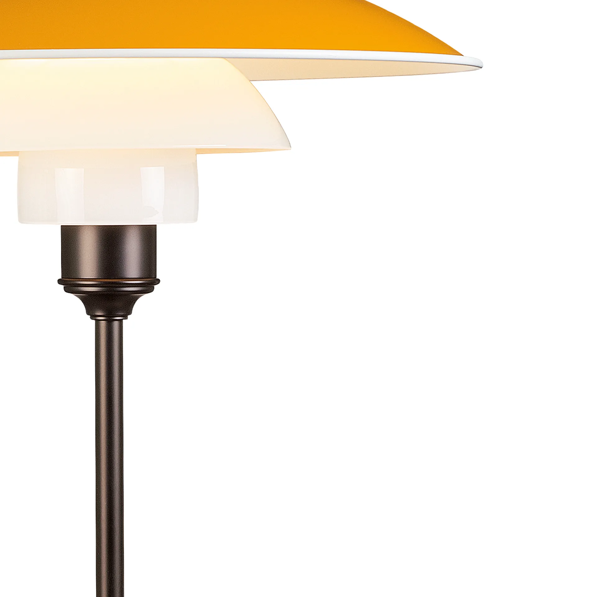 PH 3½-2½ table lamp, Yellow Louis Poulsen
