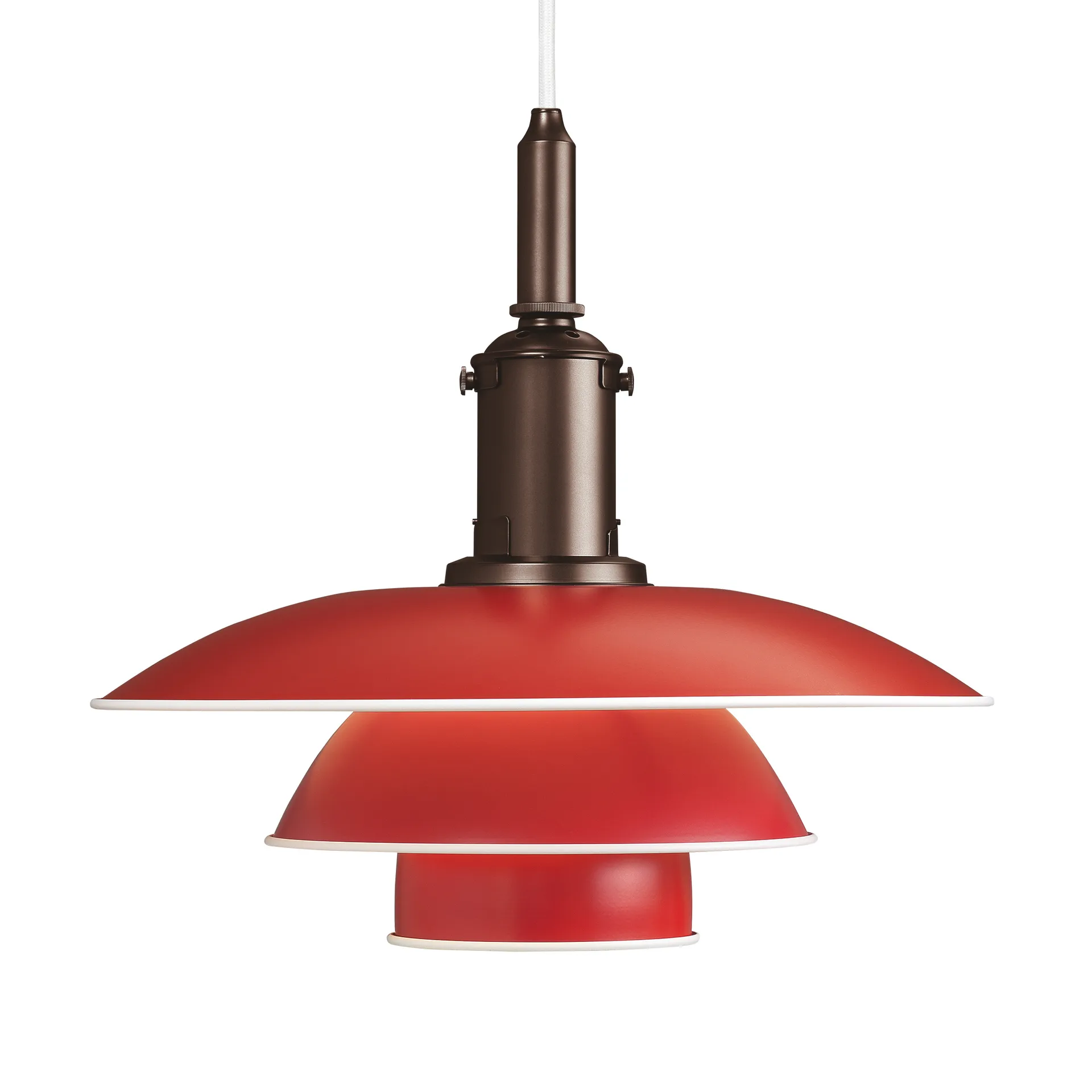 PH 3½-3 pendant lamp, Red Louis Poulsen