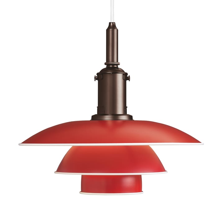 PH 3½-3 pendant lamp - Red - Louis Poulsen