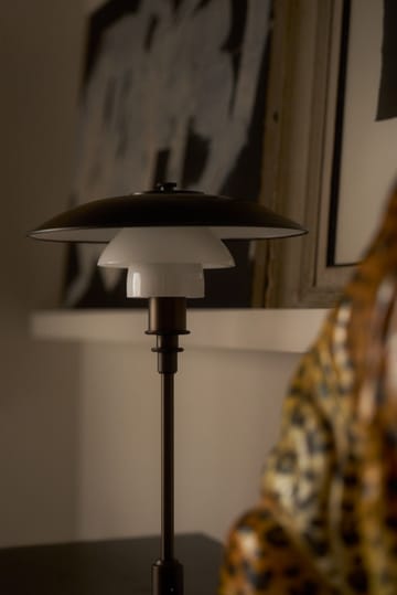 PH 3/2 Luna table lamp - Aged brass-opal glass - Louis Poulsen