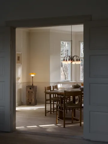 PH 3/2 table lamp Centenary Edition - Amber-opal white - Louis Poulsen