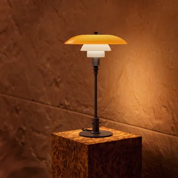 PH 3/2 table lamp Centenary Edition - Amber-opal white - Louis Poulsen