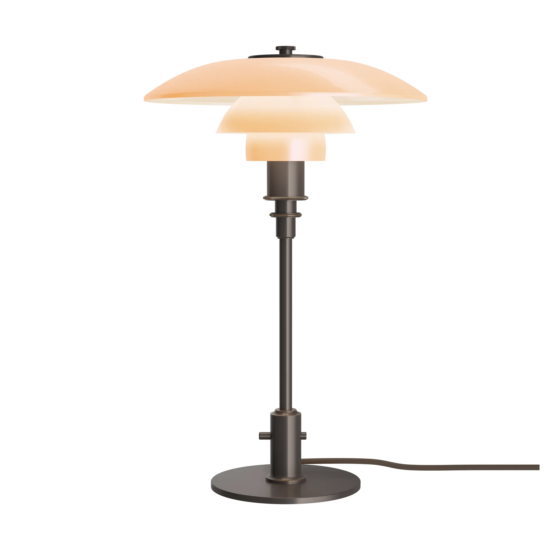 PH 3/2 table lamp, Dusty terracotta Limited Edition Louis Poulsen