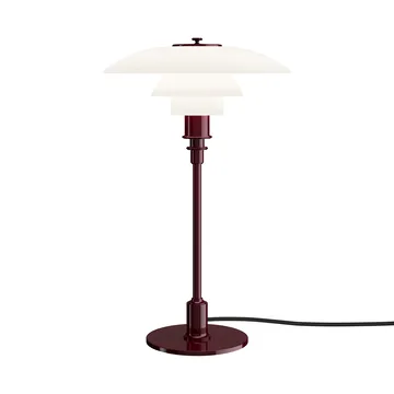 PH 3/2 table lamp - Glossy burgundy - Louis Poulsen