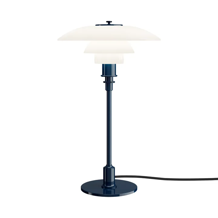 PH 3/2 table lamp - Glossy deep blue - Louis Poulsen