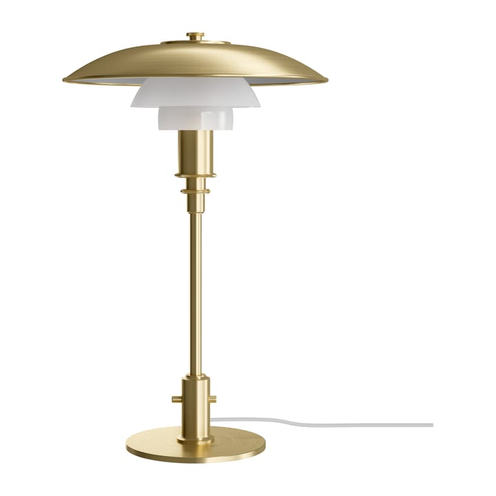 PH 3/2 table lamp Limited Edition, Brass-opal glass Louis Poulsen