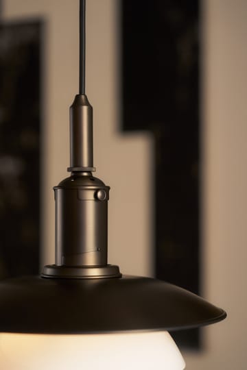 PH 3/3 Luna pendant - Aged brass-opal glass - Louis Poulsen