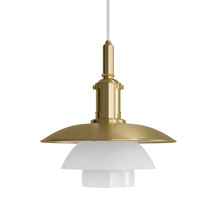 PH 3/3 pendant lamp Limited Edition - Brass-opal glass - Louis Poulsen