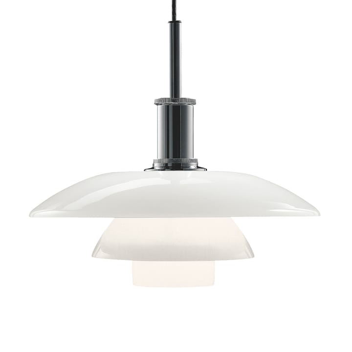 PH 4½-4 opalglass pendant lamp - Chome - Louis Poulsen