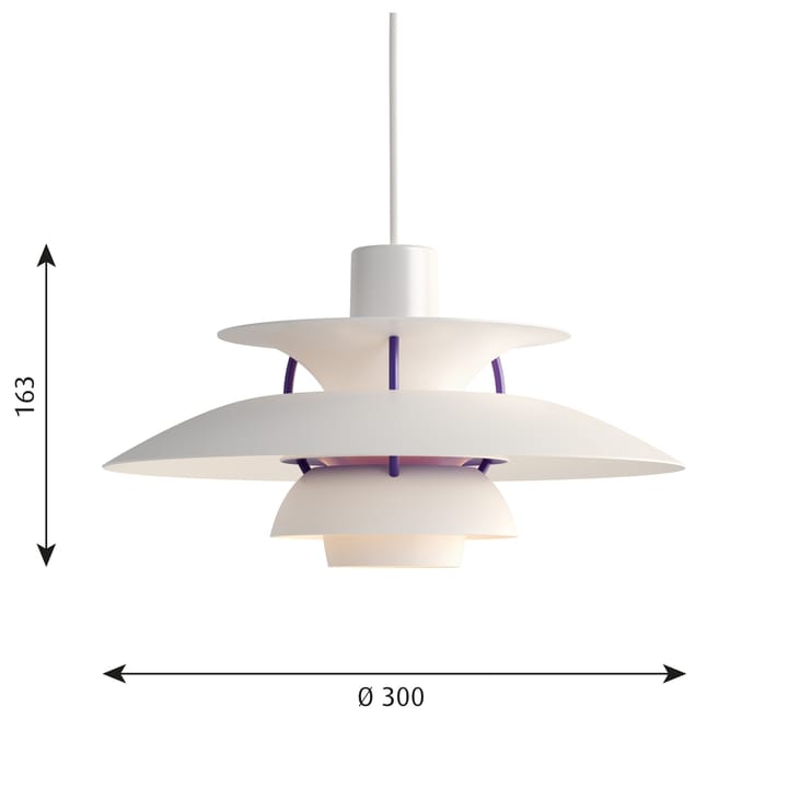 PH 5 MINI pendant lamp - Classic white - Louis Poulsen