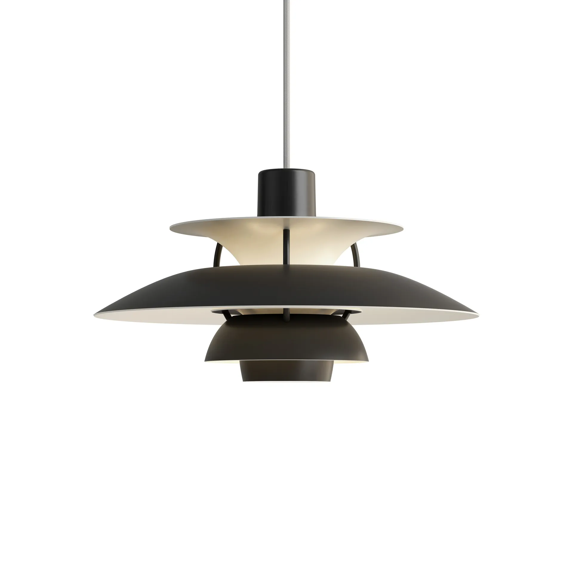 PH 5 MINI pendant lamp monochrome, Black Louis Poulsen