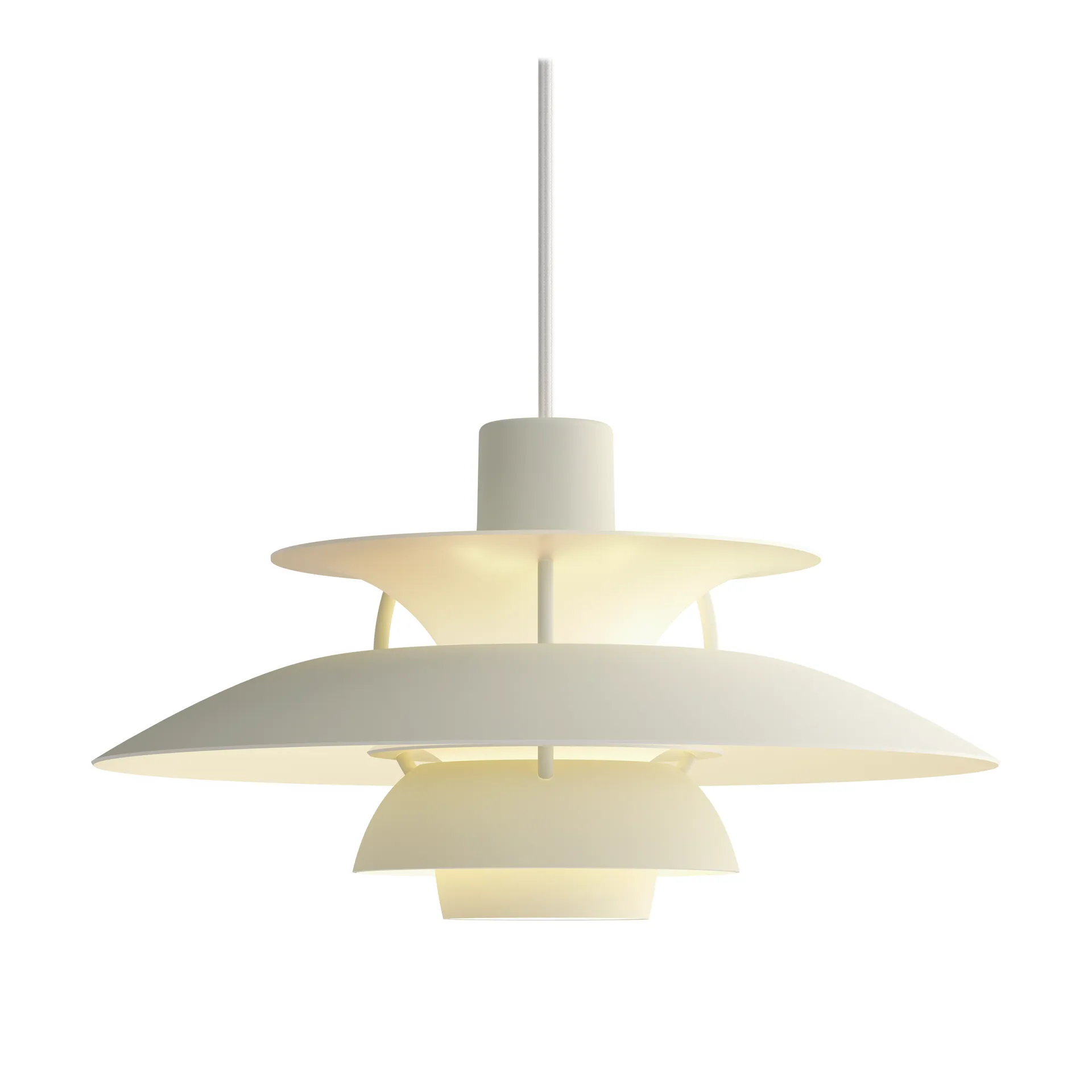 PH 5 MINI pendant lamp monochrome, Pale pewter Louis Poulsen