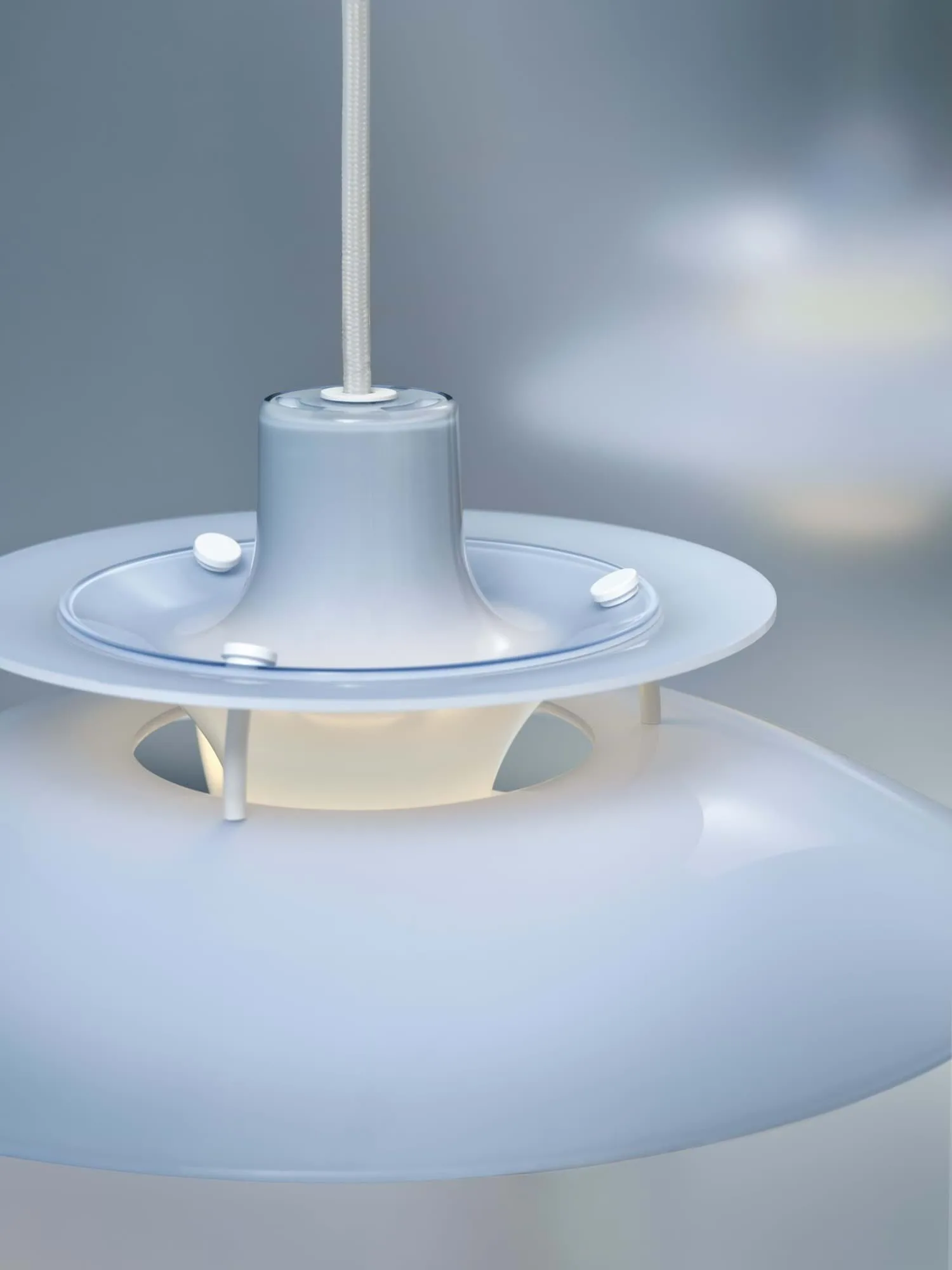 PH 5 pendant Ø32 cm, Opal pale blue Louis Poulsen