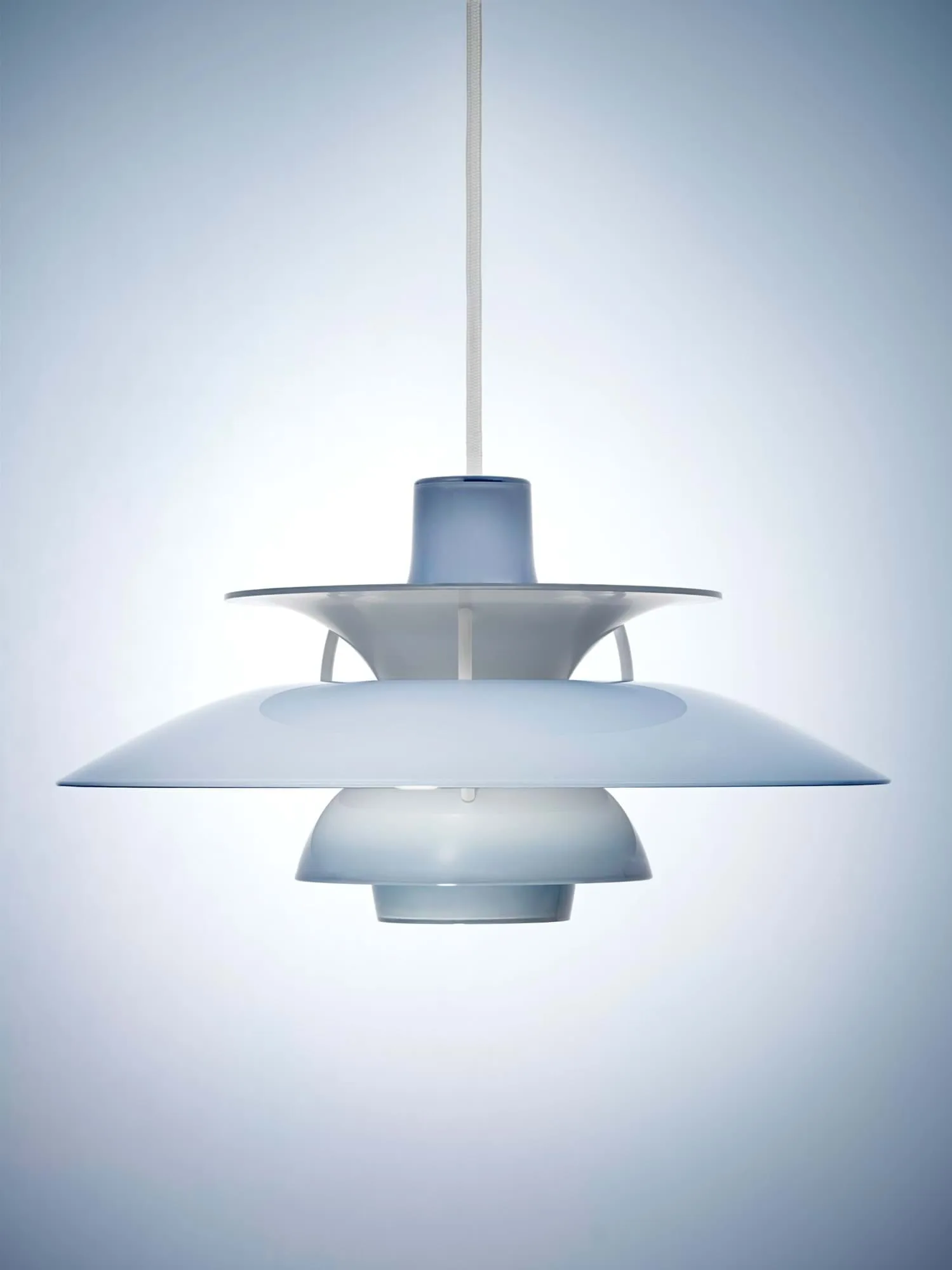 PH 5 pendant Ø32 cm, Opal pale blue Louis Poulsen