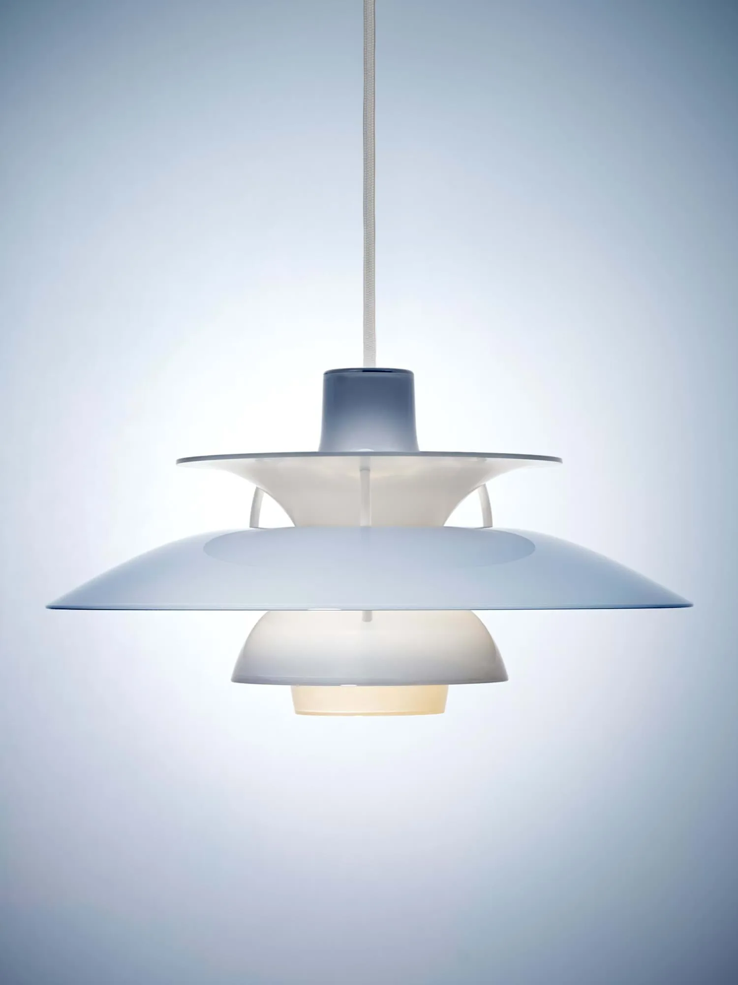 PH 5 pendant Ø32 cm, Opal pale blue Louis Poulsen