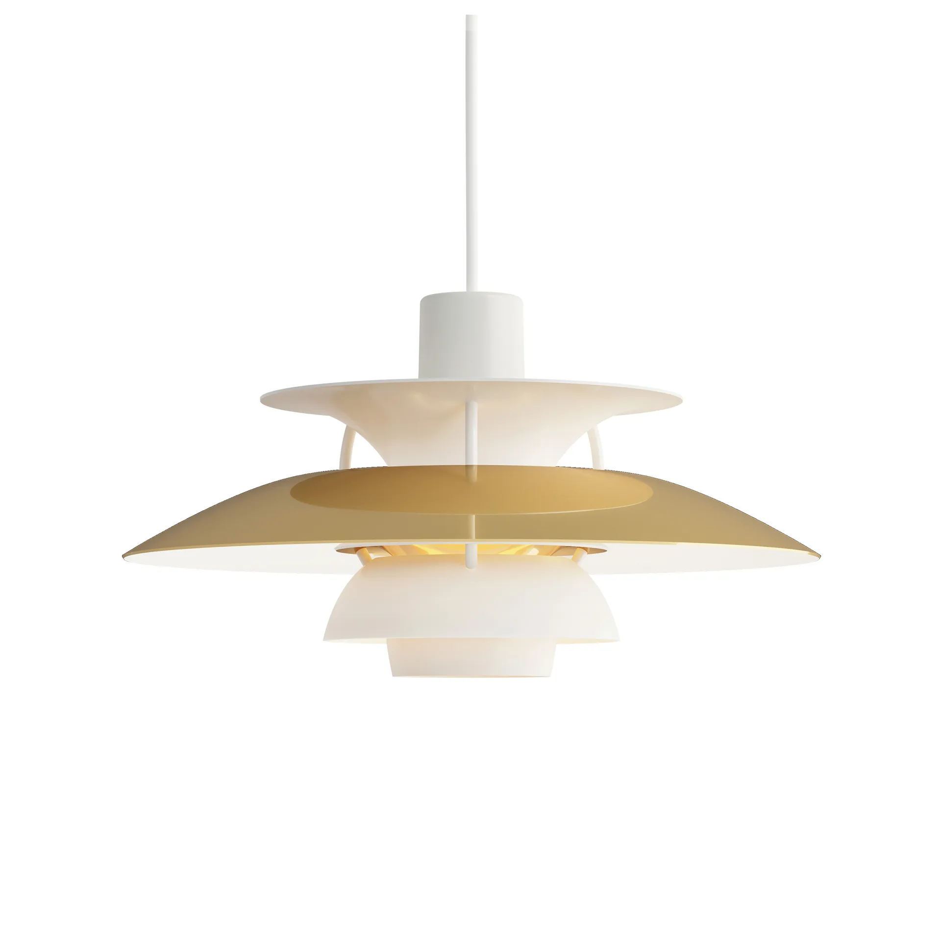 PH 5 pendant lamp, Ø300, Brass Louis Poulsen