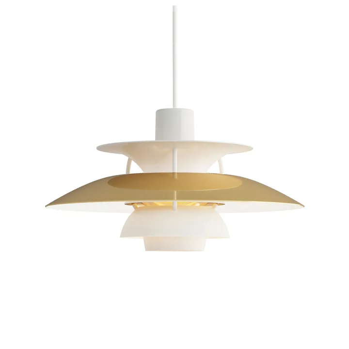 PH 5 pendant lamp - Ø300, Brass - Louis Poulsen