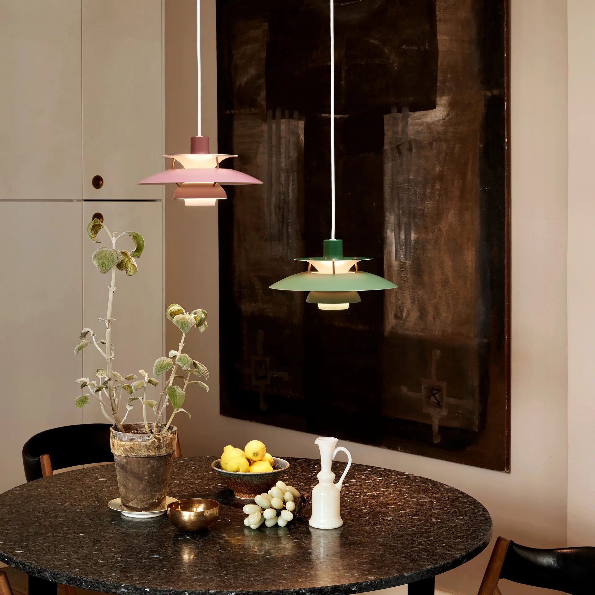 PH 5 pendant lamp, Ø300, Green Louis Poulsen