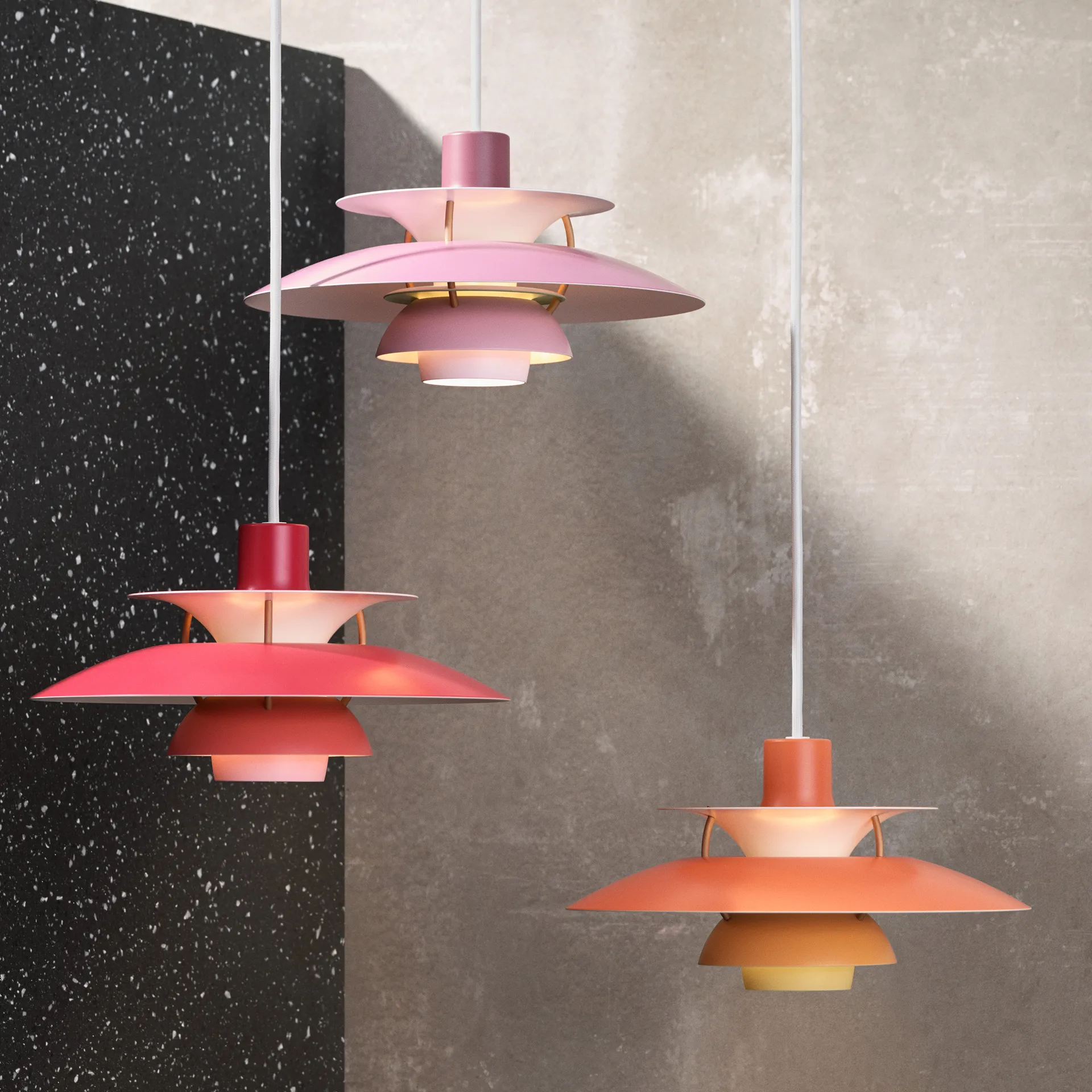 PH 5 pendant lamp, Ø300, Orange Louis Poulsen