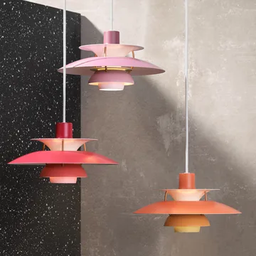 PH 5 pendant lamp - Ø300, Orange - Louis Poulsen