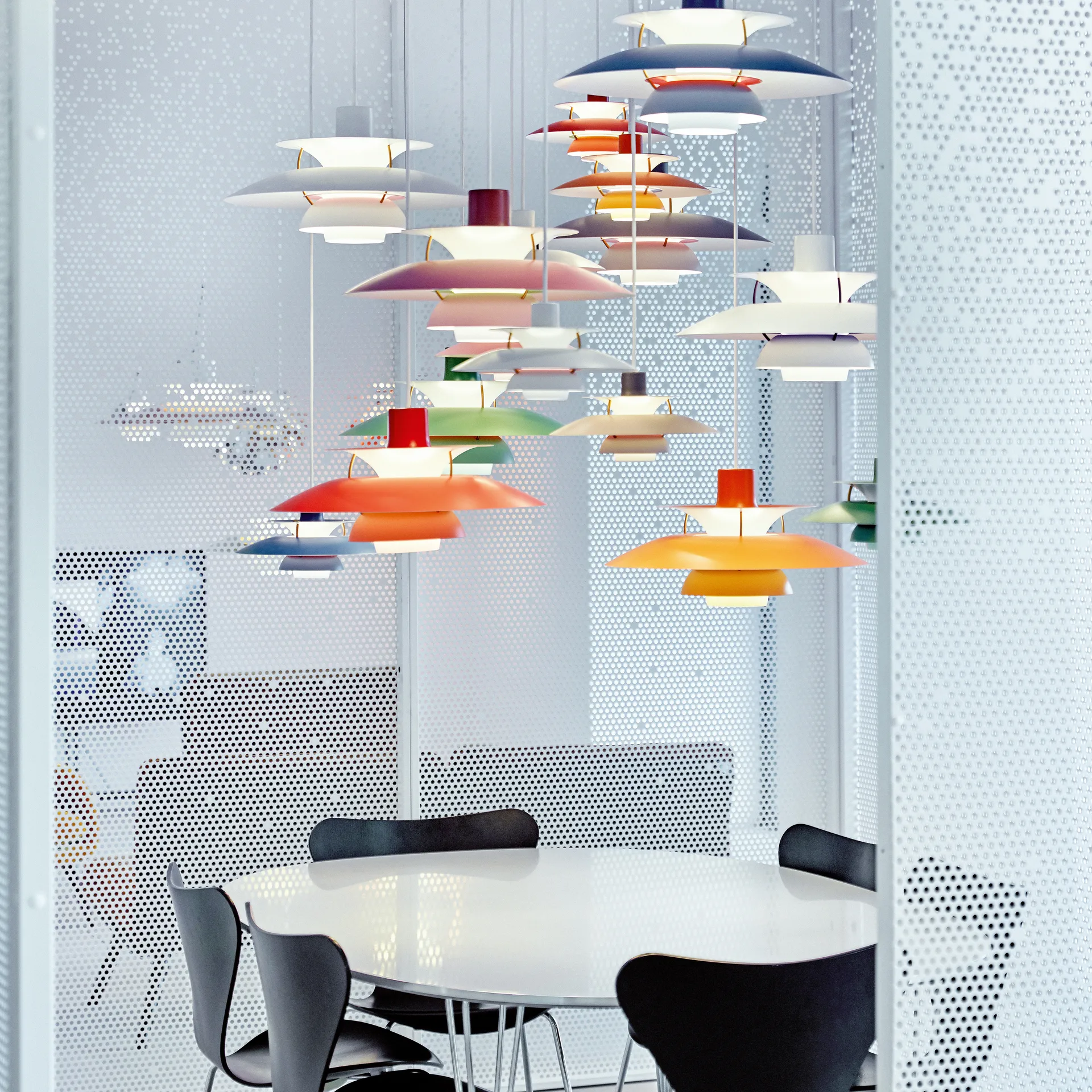 PH 5 pendant lamp, Ø300, Orange Louis Poulsen