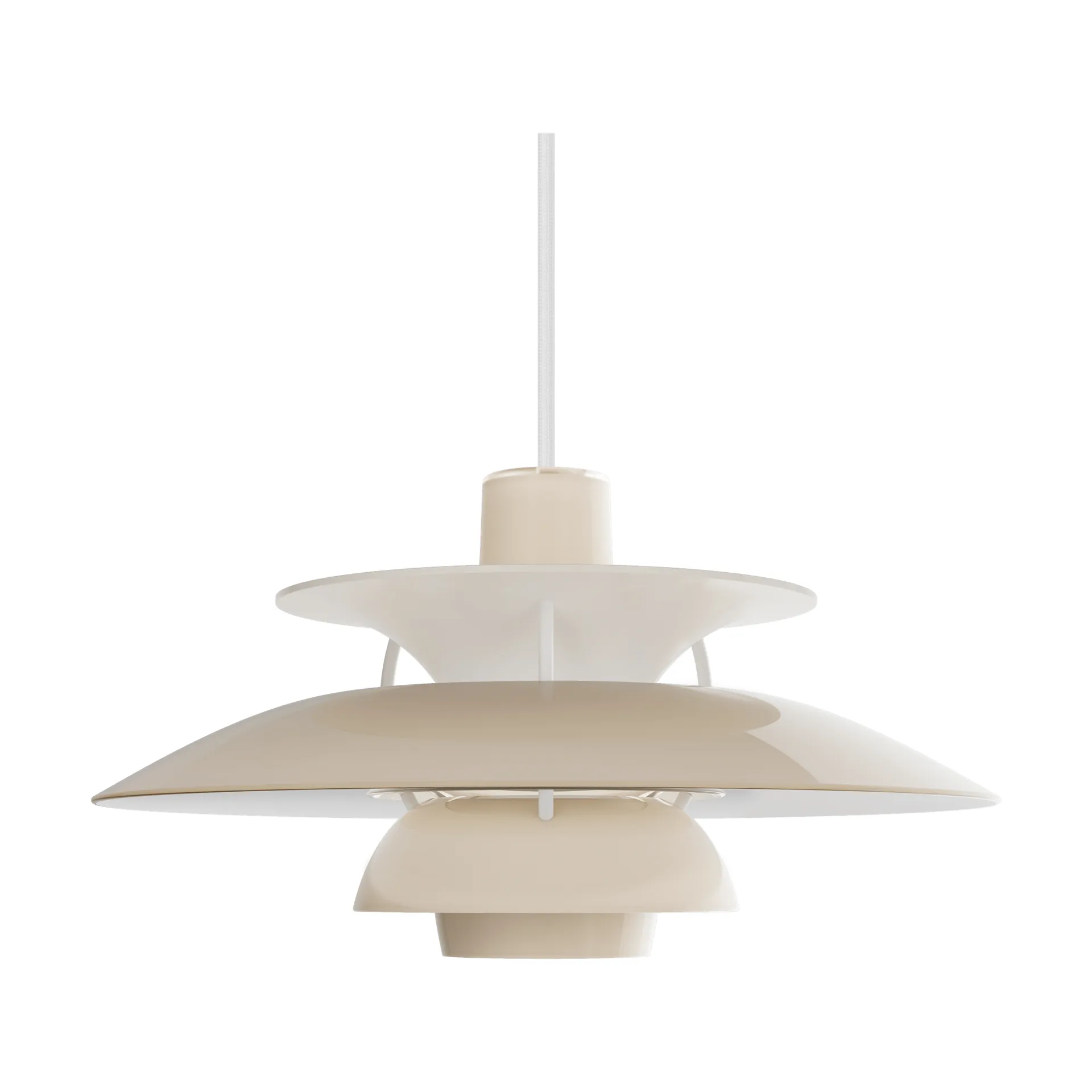 PH 5 pendant lamp, Ø320, Opal beige Louis Poulsen