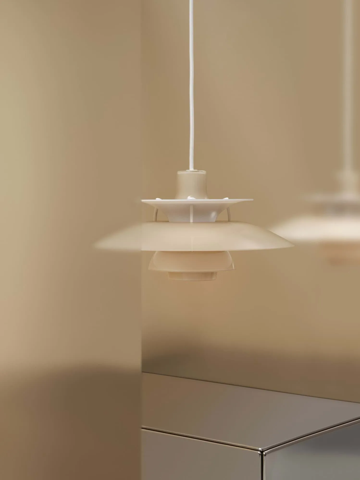 PH 5 pendant lamp, Ø320, Opal beige Louis Poulsen