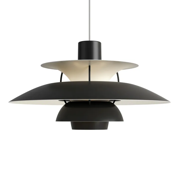 PH 5 pendant lamp - Ø500, Black - Louis Poulsen