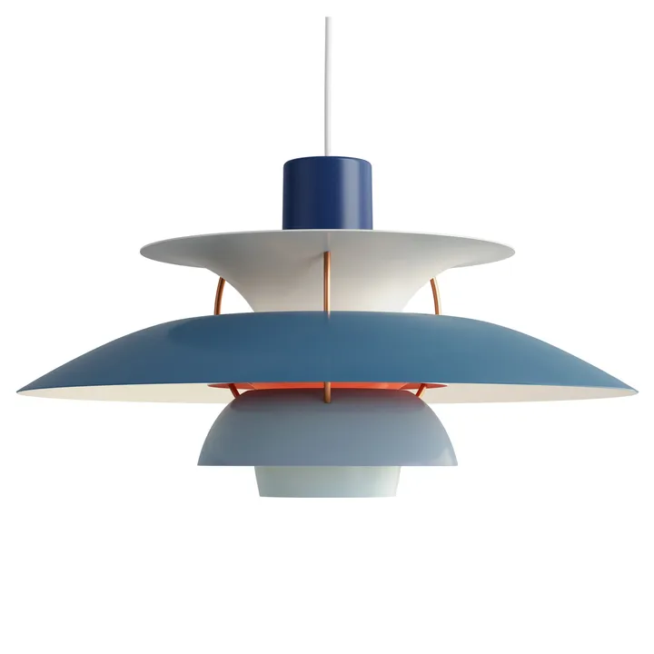 PH 5 pendant lamp - Ø500, Blue - Louis Poulsen