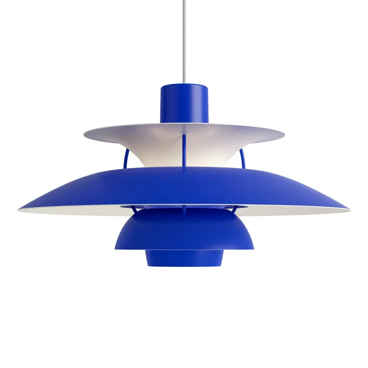 PH 5 pendant lamp - Ø500, Blue - Louis Poulsen