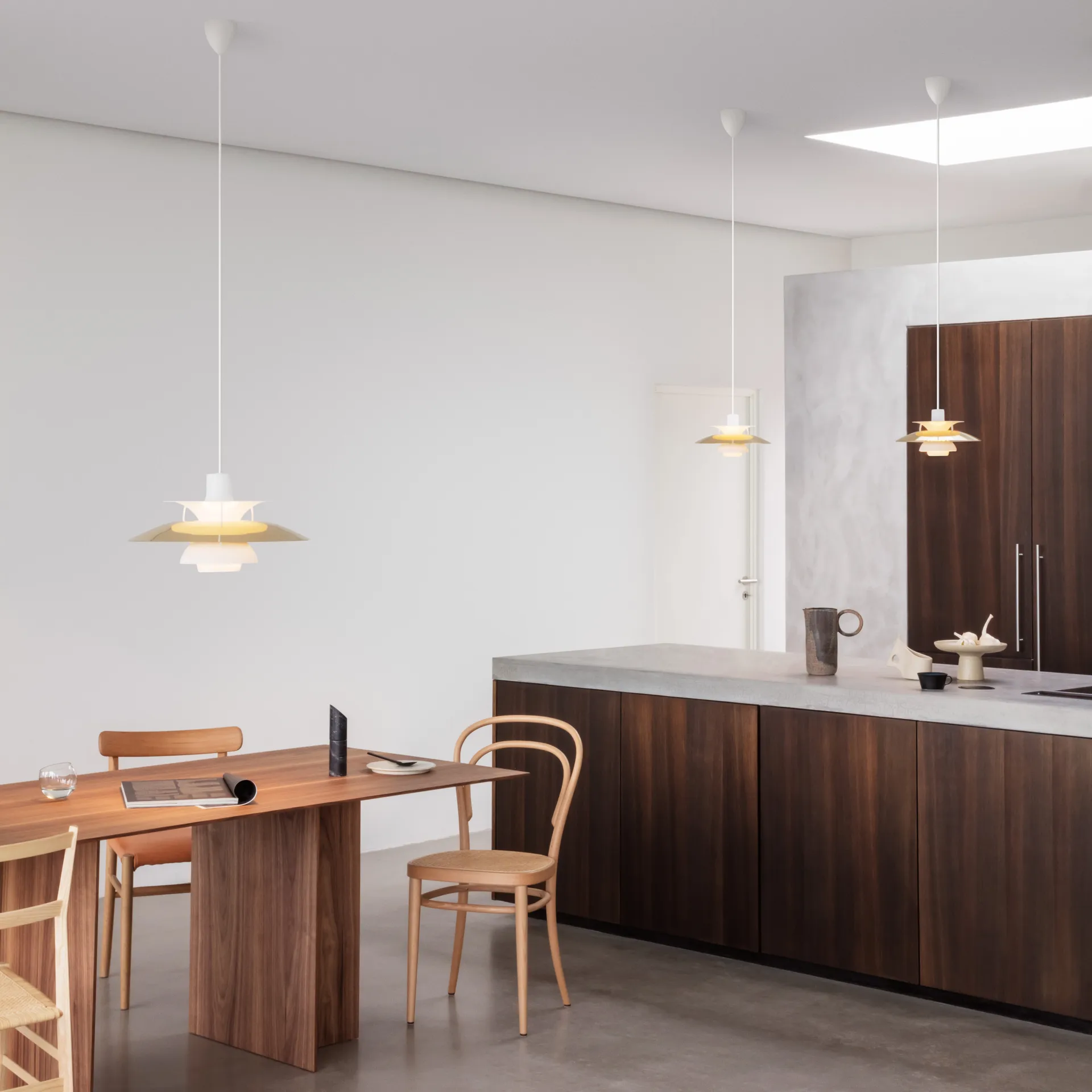 PH 5 pendant lamp, Ø500, Brass Louis Poulsen