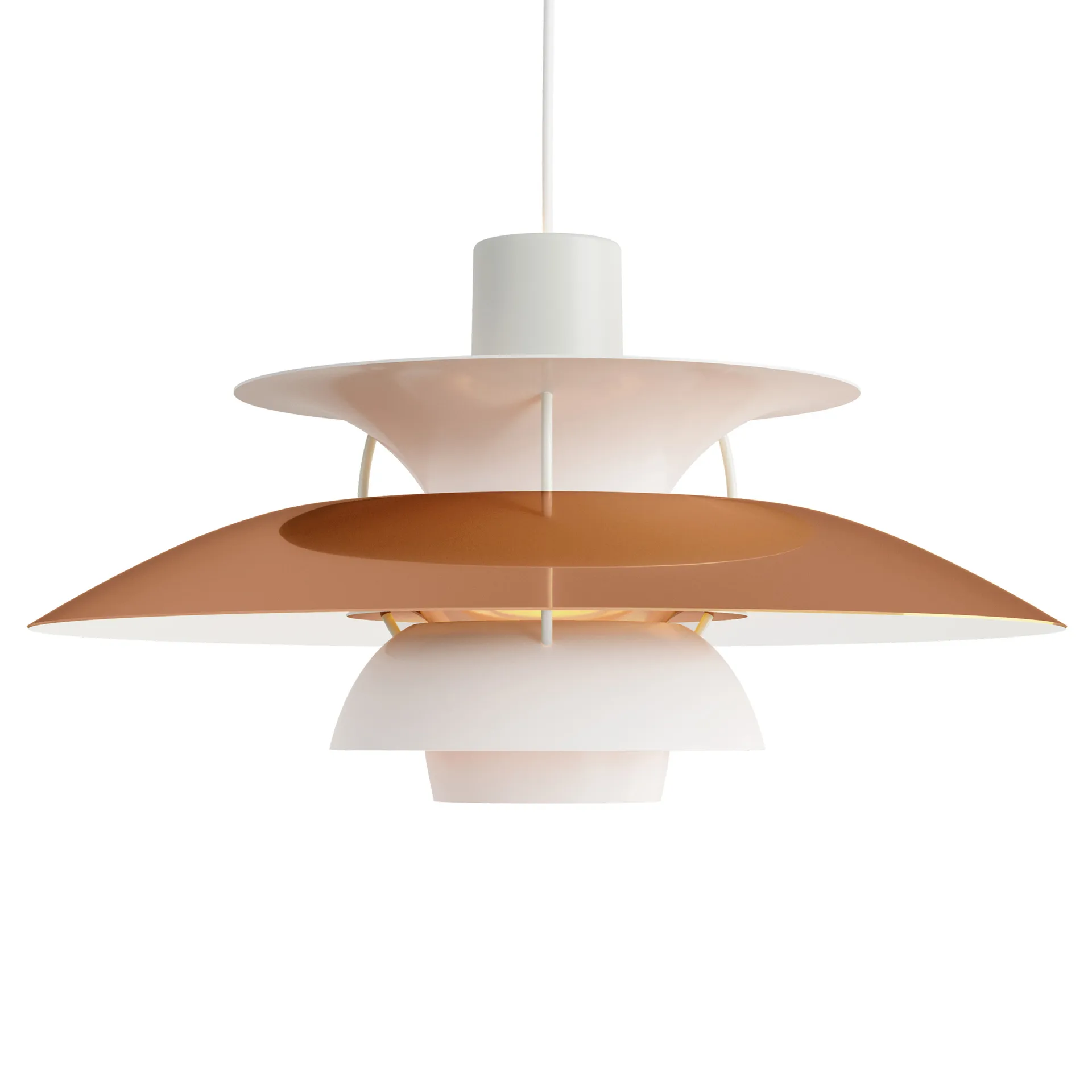 PH 5 pendant lamp, Ø500, Copper Louis Poulsen