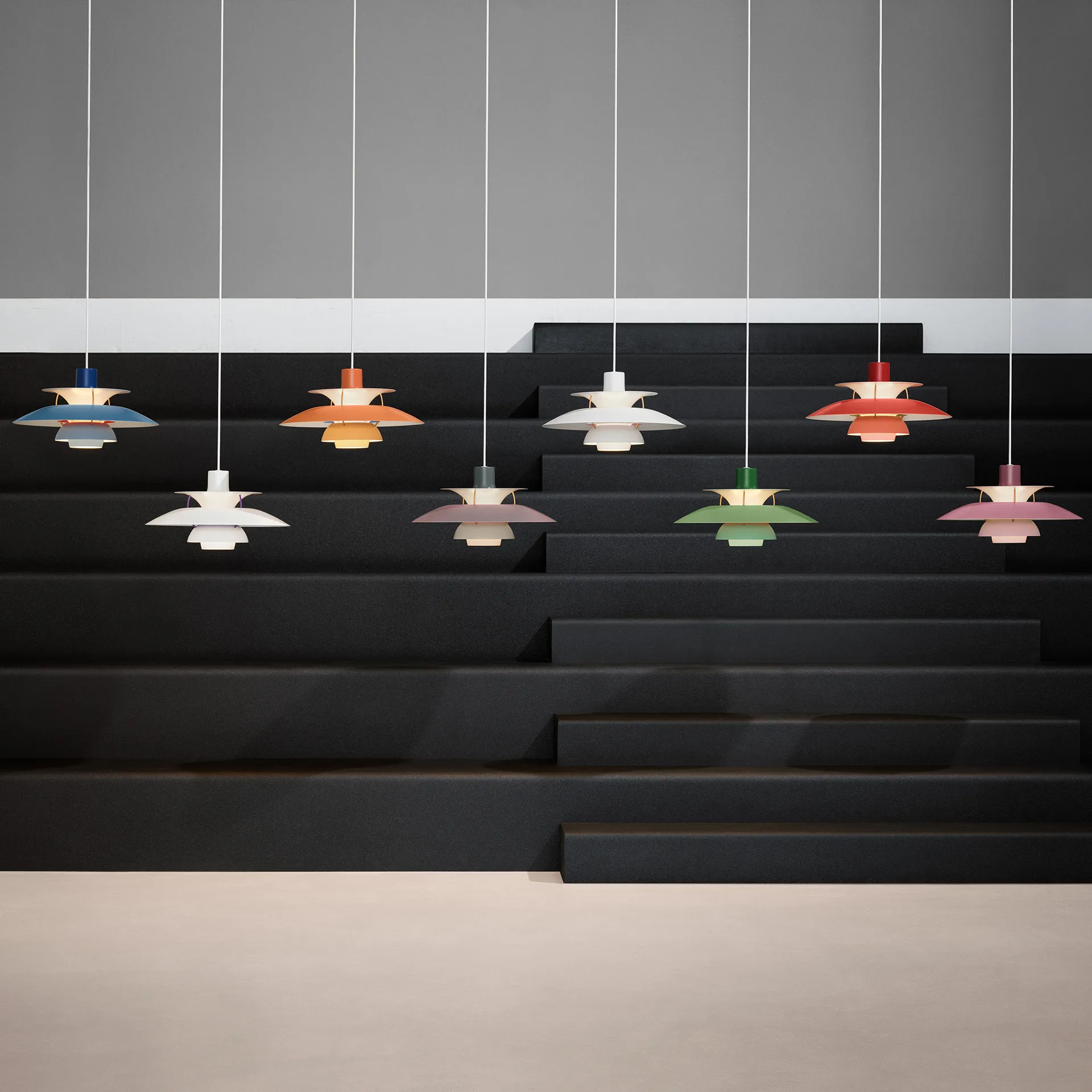 PH 5 pendant lamp, Ø500, Green Louis Poulsen