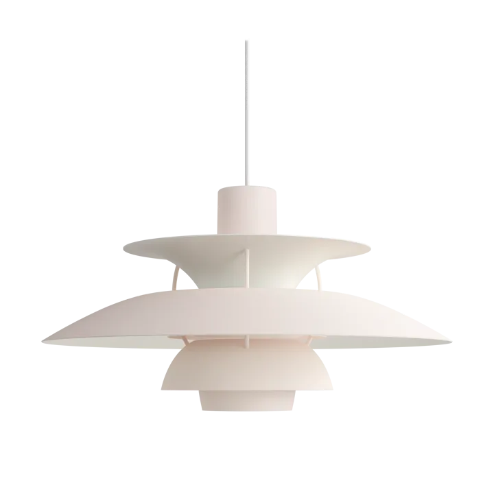 PH 5 pendant lamp - Ø500, Monochrom pale blush - Louis Poulsen