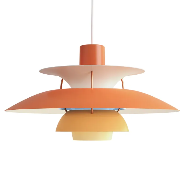 PH 5 pendant lamp - Ø500, Orange - Louis Poulsen