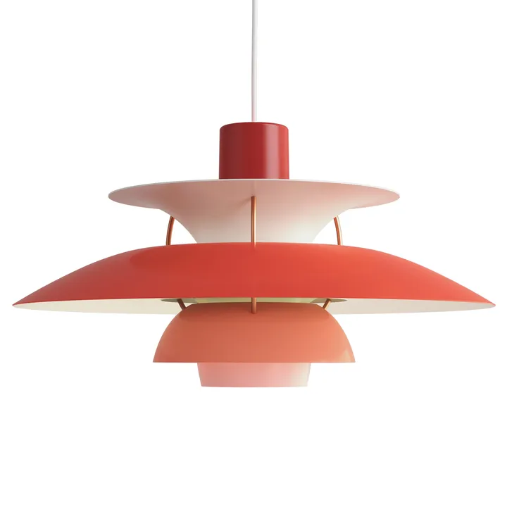 PH 5 pendant lamp - Ø500, Red - Louis Poulsen