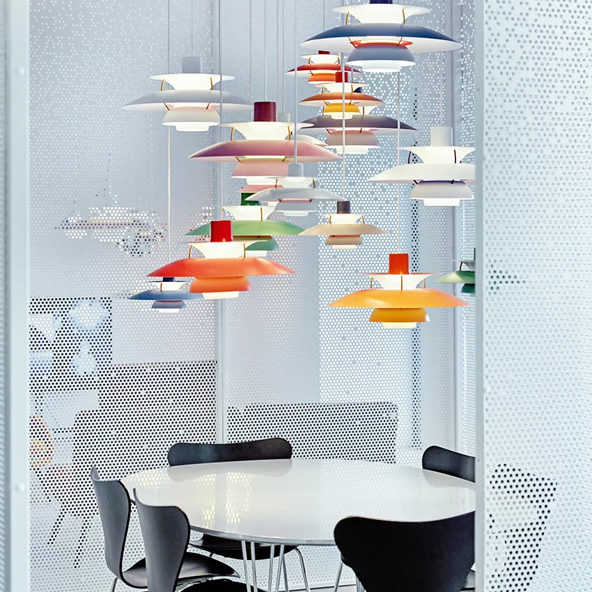 PH 5 pendant lamp, Ø500, Red Louis Poulsen
