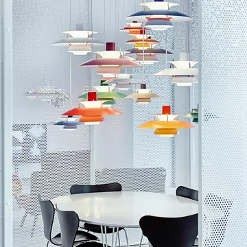 PH 5 pendant lamp - Ø500, Red - Louis Poulsen
