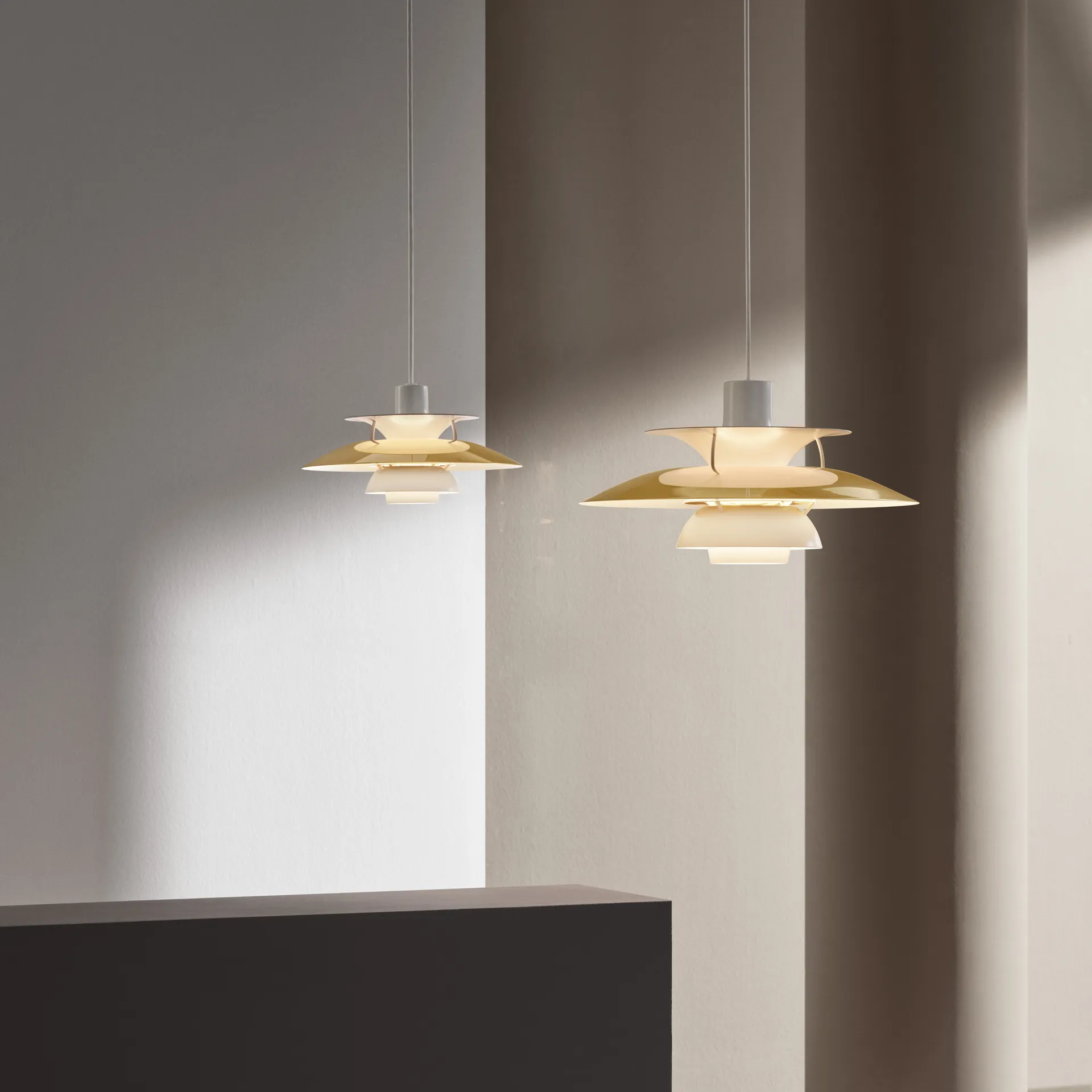 PH 5 pendant lamp, Brass Louis Poulsen