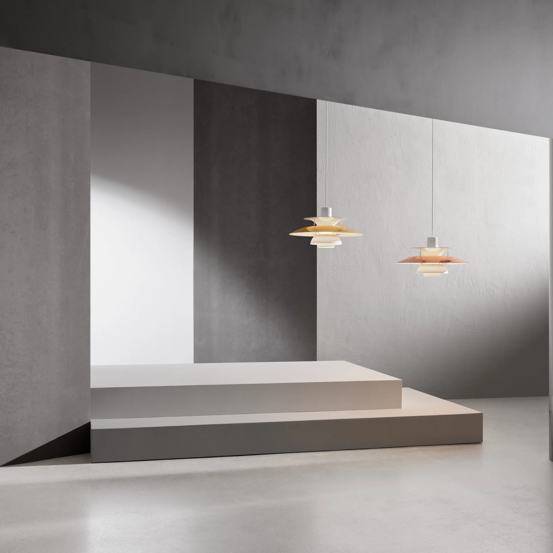 PH 5 pendant lamp, Brass Louis Poulsen