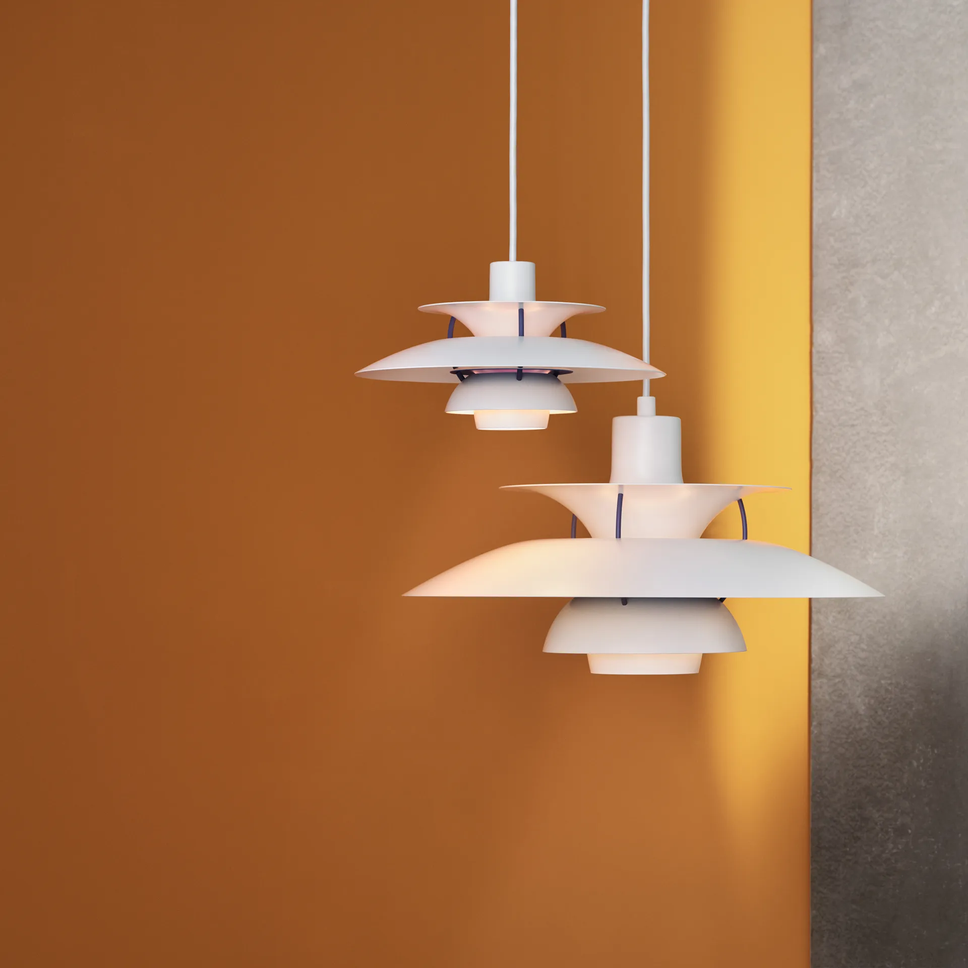 PH 5 pendant lamp, Classic white Louis Poulsen