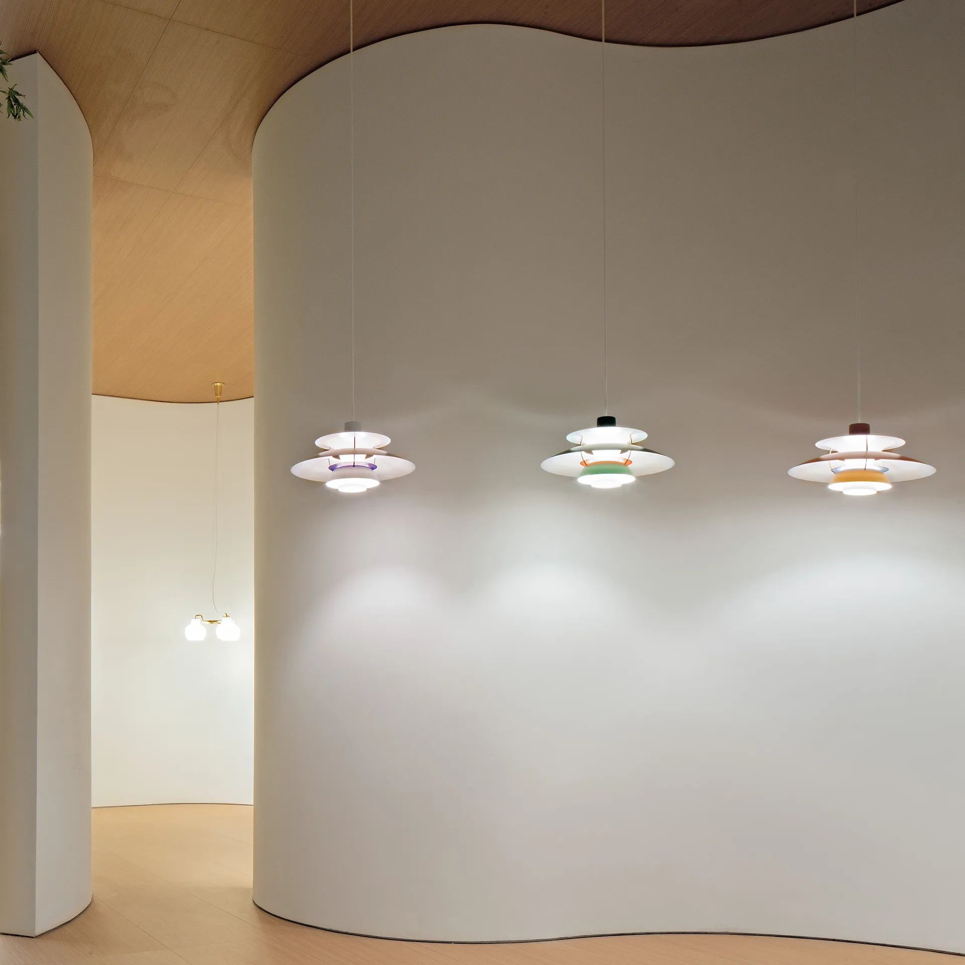 PH 5 pendant lamp, Green Louis Poulsen