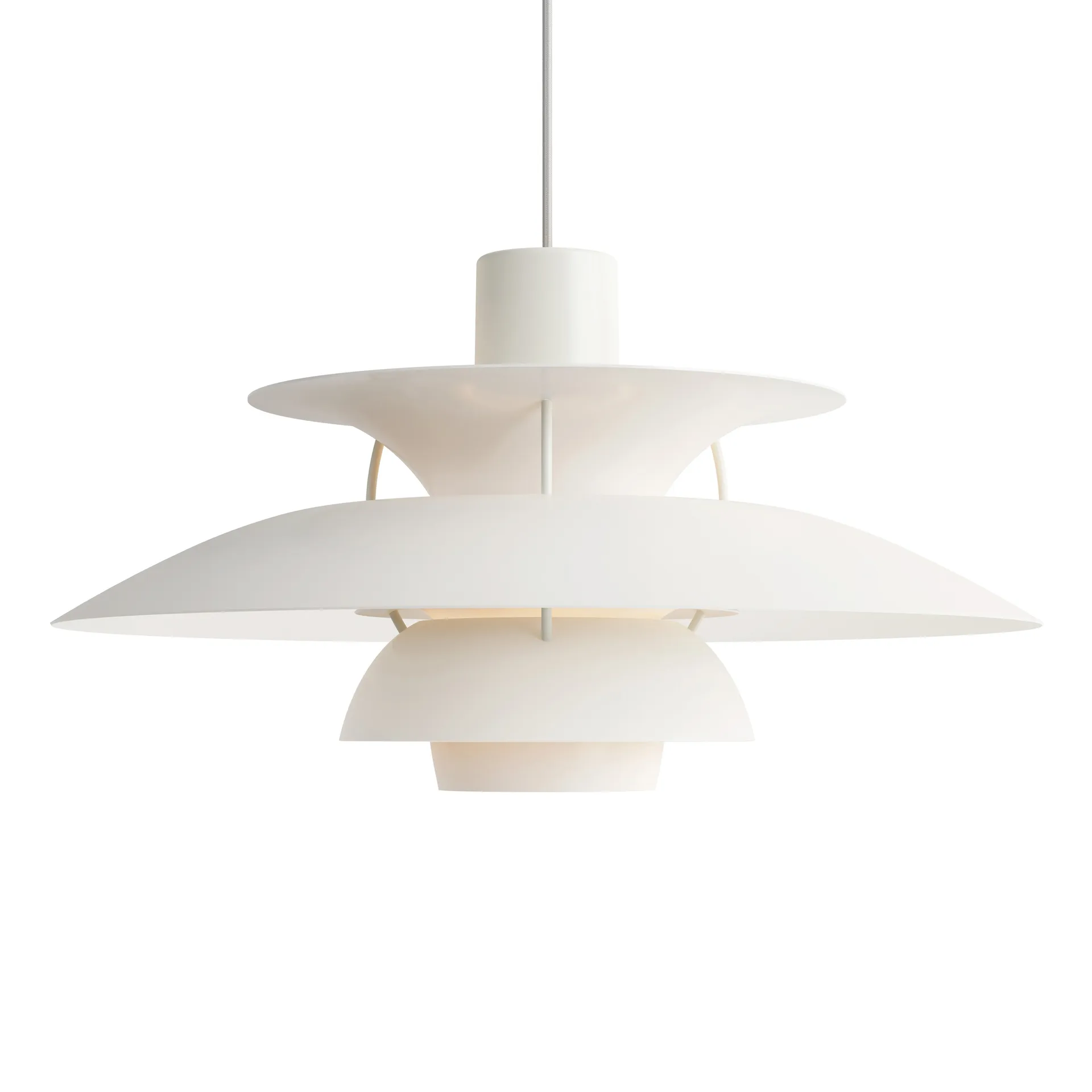 PH 5 pendant lamp monochrome, White Louis Poulsen