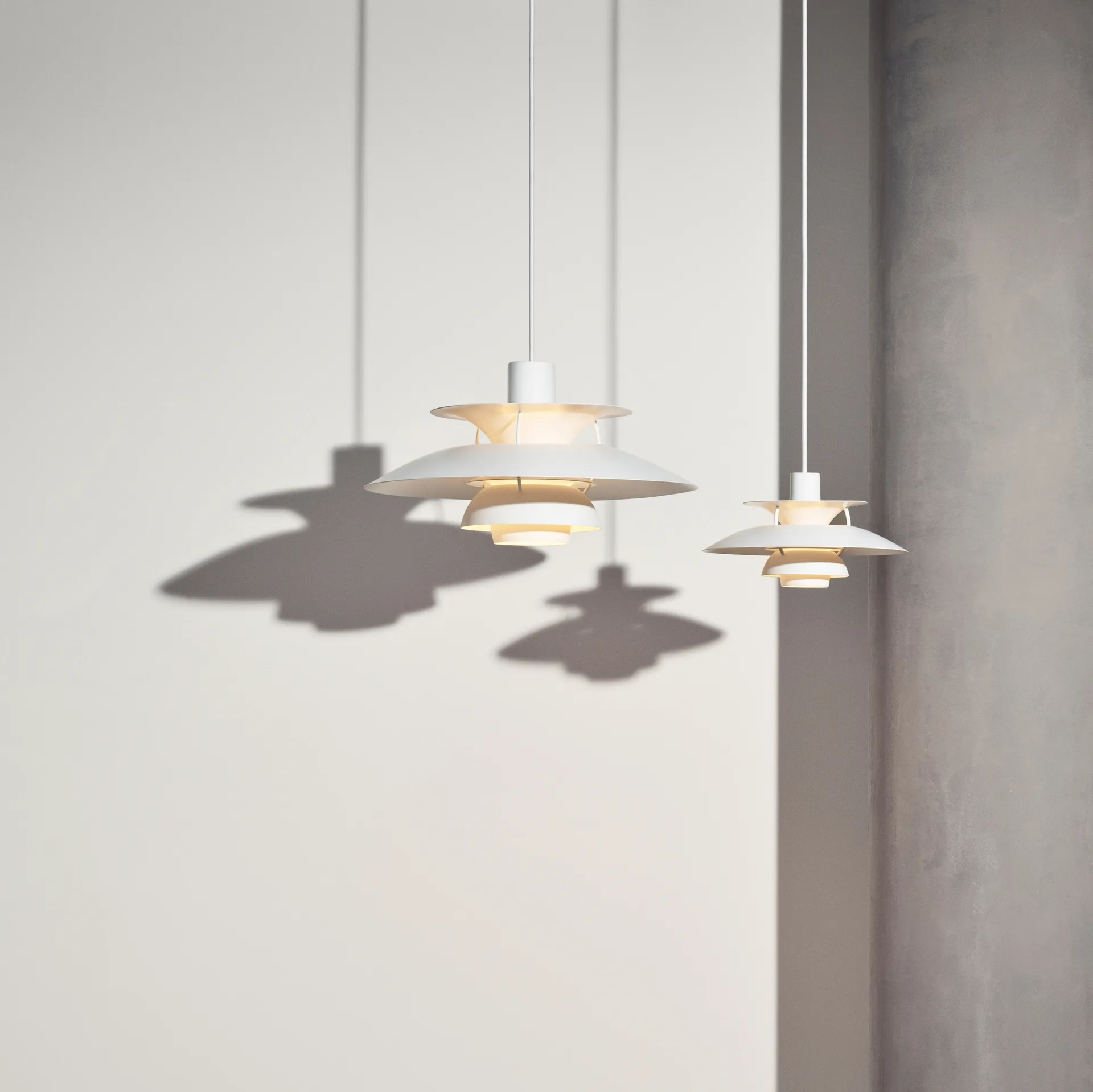 PH 5 pendant lamp monochrome, White Louis Poulsen