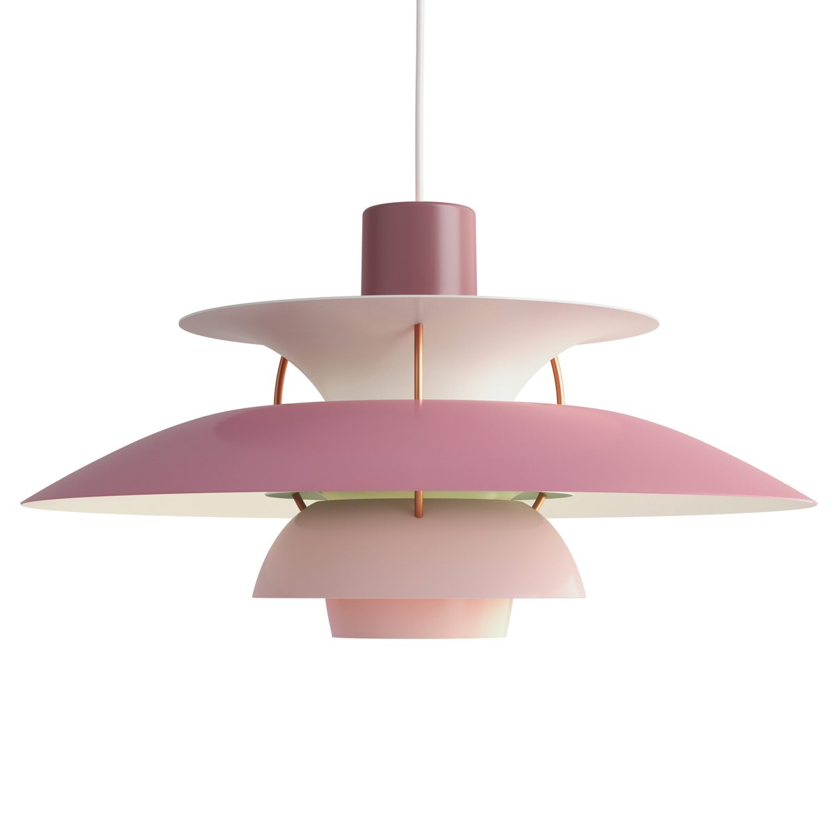 Louis Poulsen PH 5 pendant lamp Pink | Scandinavian Design | Pendant lamps | Pink