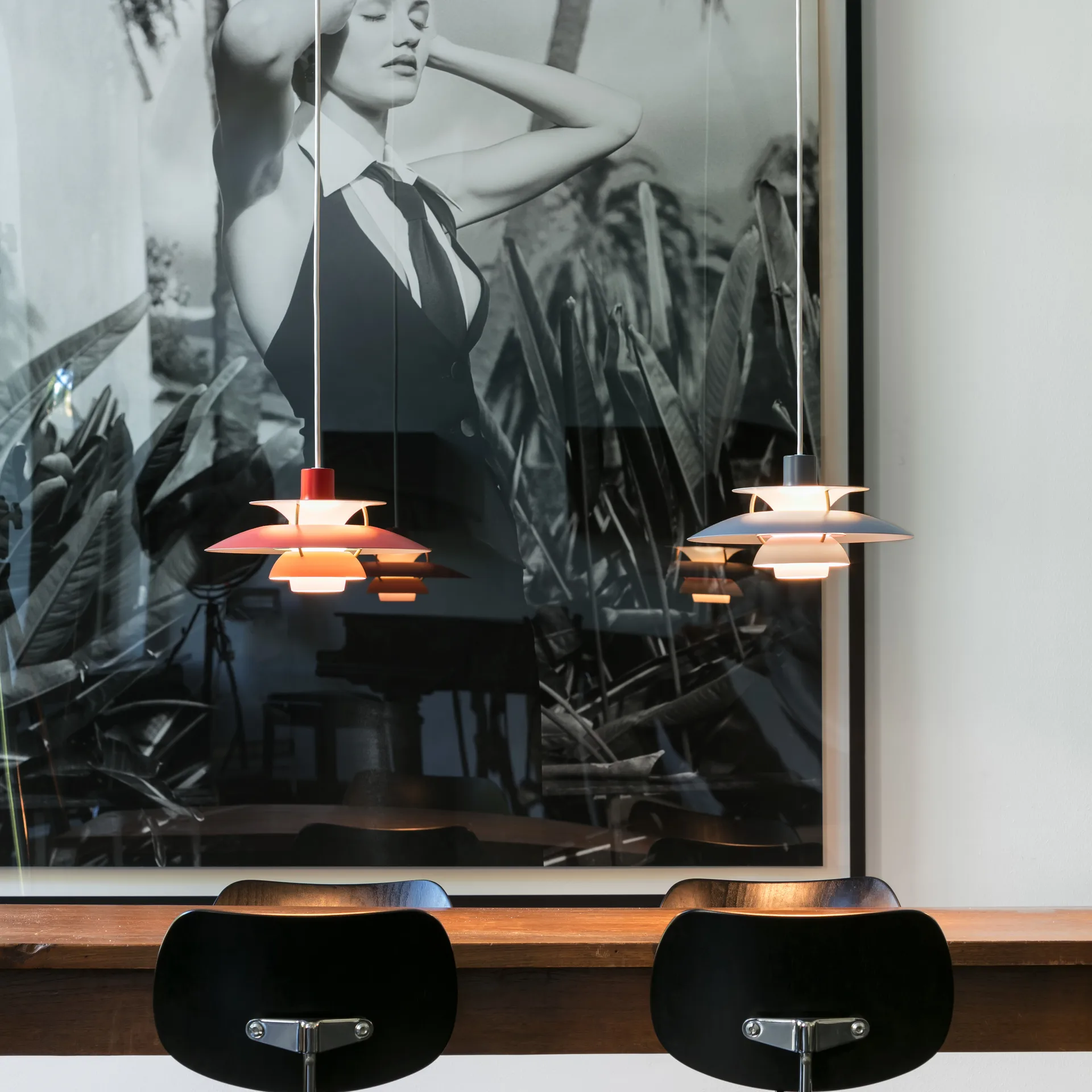 PH 5 pendant lamp, Red Louis Poulsen