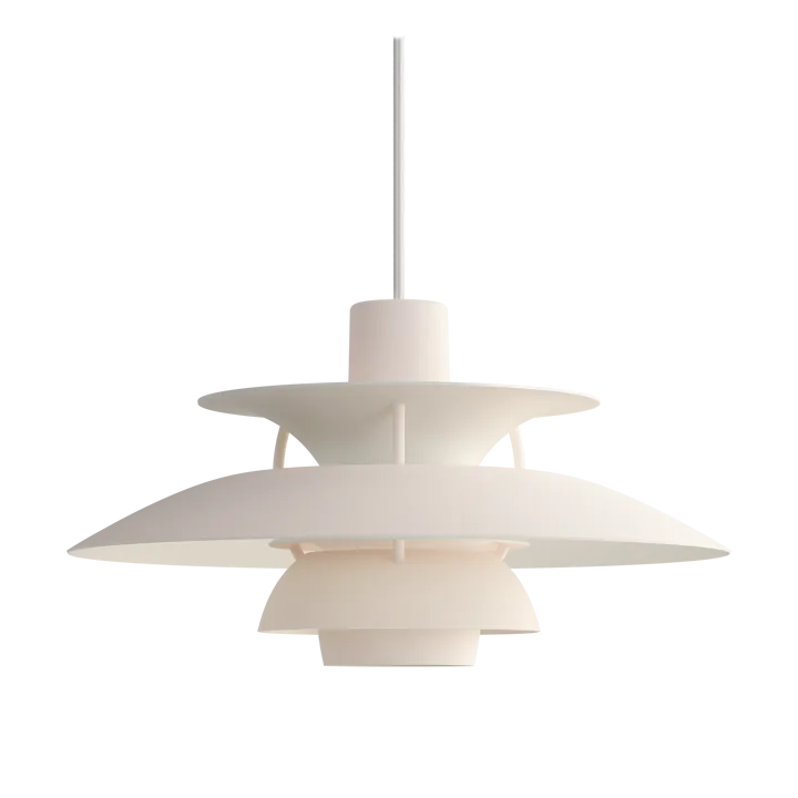 PH 5 pendant light - Ø300, Monochrome pale blush - Louis Poulsen